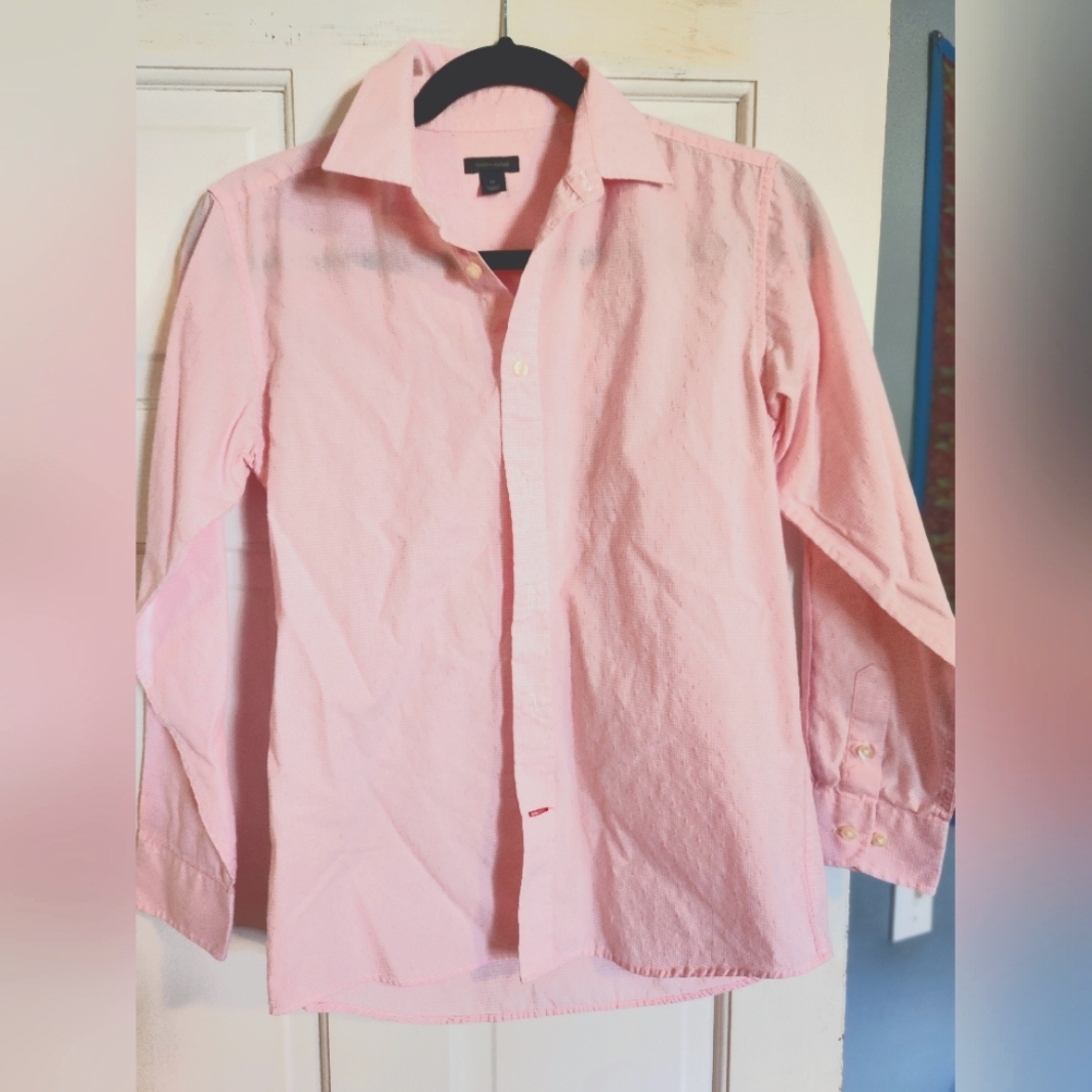 Boys long-sleeve Tommy Hilfiger  button down shirt.